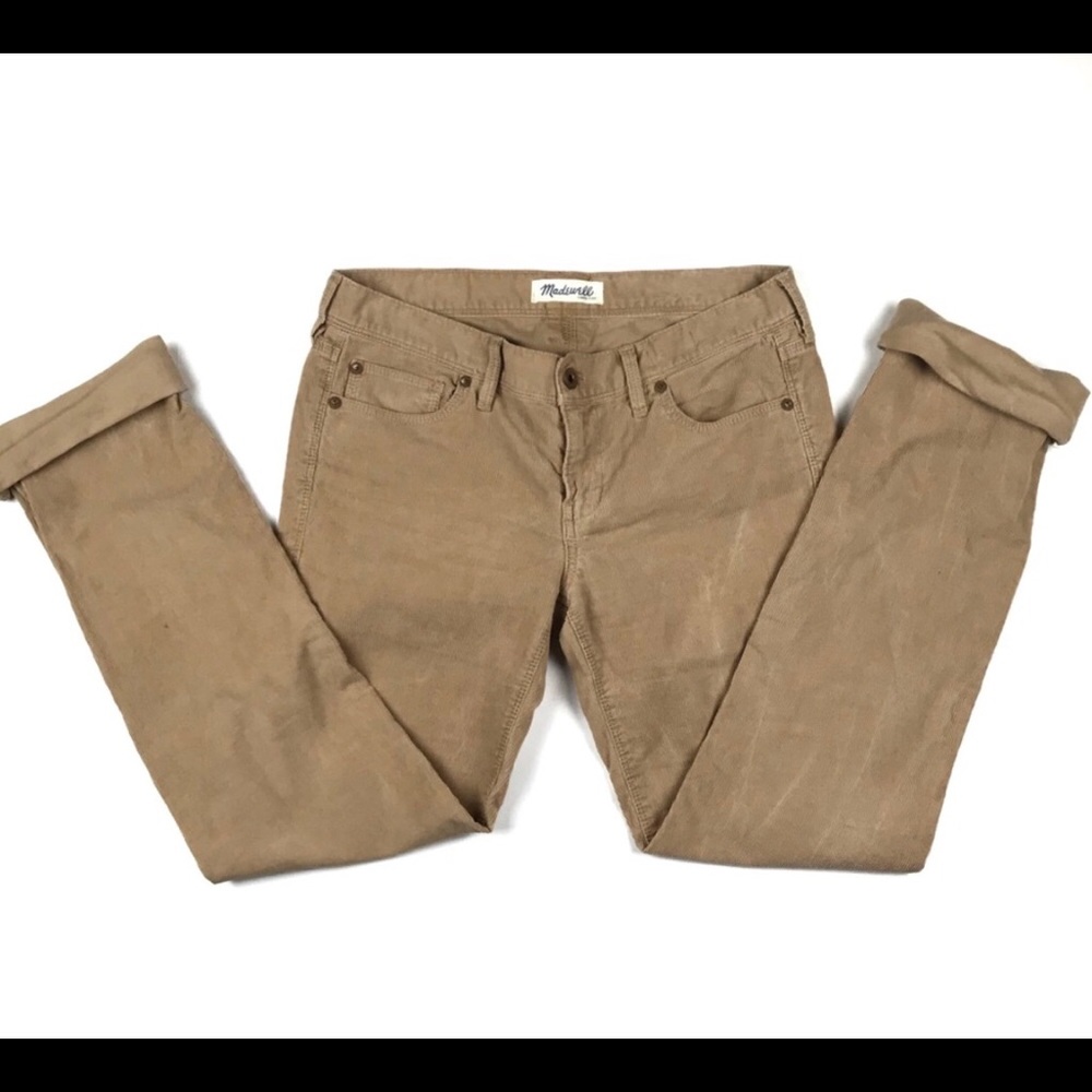 MADEWELL corduroy straight pants